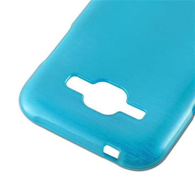Samsung Galaxy J1 2015 Suojakuori Kotelo (Turkoosi)