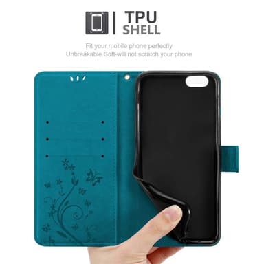 iPhone 6 PLUS / 6S PLUS Suojakuori Lompakkokotelo