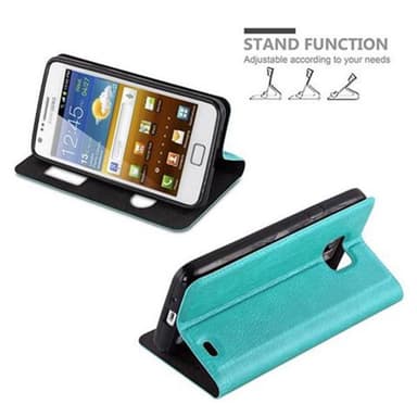 Lompakkokotelo Samsung Galaxy S2 / S2 PLUS Case