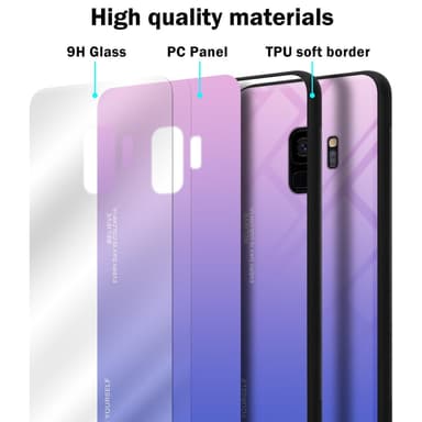 Suojakuori Samsung Galaxy S9 Kotelo (Musta)