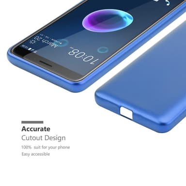 HTC Desire 12 Suojakuori Kotelo (Sininen)