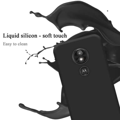 Motorola MOTO E5 PLAY GO Suojakuori Kotelo (Musta)