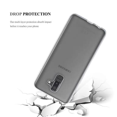Samsung Galaxy J8 2018 Suojakuori Kotelo (Läpinäkyvä)