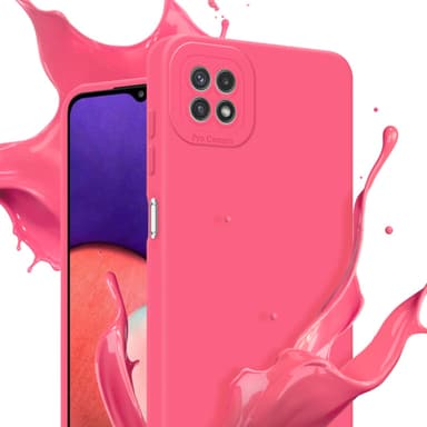 Samsung Galaxy A22 5G Suojakuori Kotelo (Punainen)