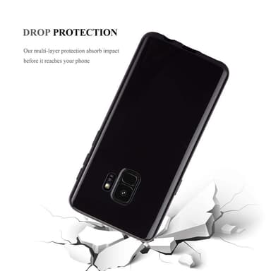 Samsung Galaxy S9 Suojakuori Kotelo (Musta)
