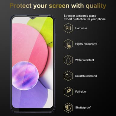 Samsung Galaxy A03s Näytönsuoja Karkaistu lasi