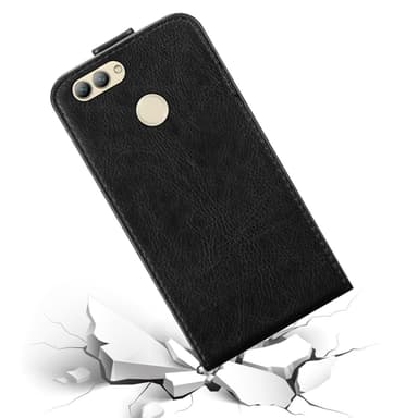 Huawei NOVA 2 Suojakuori Lompakkokotelo (Musta)