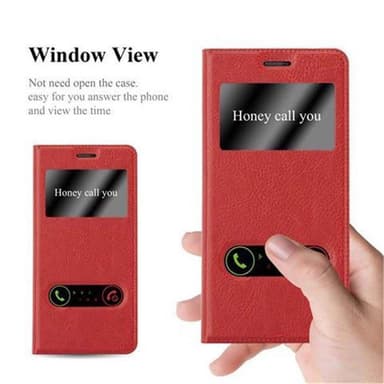 Lompakkokotelo Nokia 5 2017 Case (Punainen)