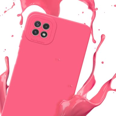 Samsung Galaxy A22 5G Suojakuori Kotelo (Punainen)