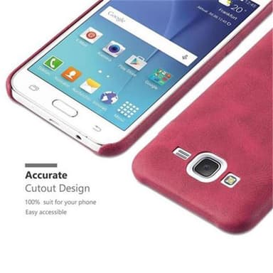 Samsung Galaxy J5 2015 Suojakuori Kotelo (Punainen)