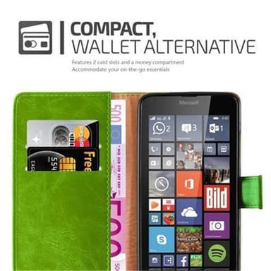 Nokia Lumia 640 Suojakuori Lompakkokotelo Case Cover