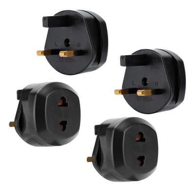 4x Sovitin Travel muunnin Converter (uk tyyppi g USA)