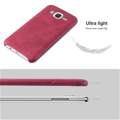 Samsung Galaxy J5 2015 Suojakuori Kotelo (Punainen)