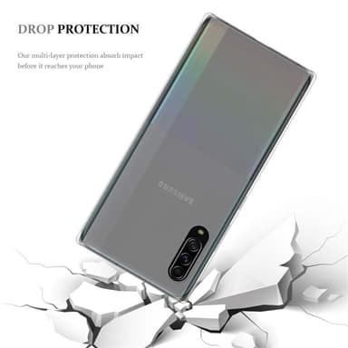 Samsung Galaxy A90 5G Suojakuori Kotelo (Läpinäkyvä)