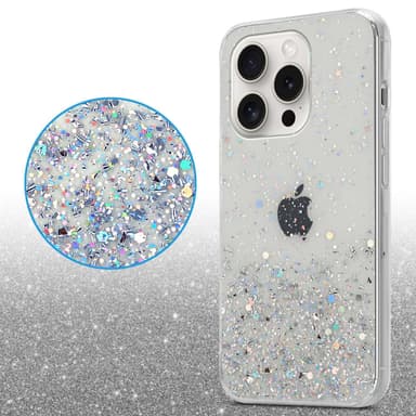 iPhone 15 PRO MAX Suojakuori Kotelo (Läpinäkyvä)
