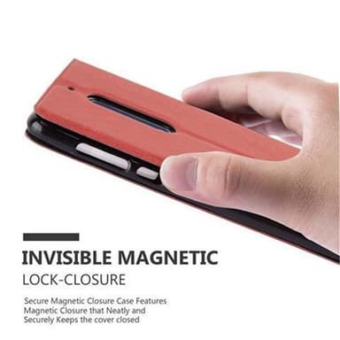 Lompakkokotelo Nokia 5 2017 Case (Punainen)
