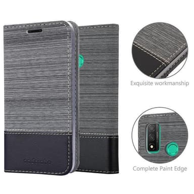 Huawei P SMART 2020 Suojakuori Lompakkokotelo (harmaa)