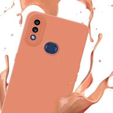 Samsung Galaxy A10s / M01s Suojakuori Kotelo (Oranssi)