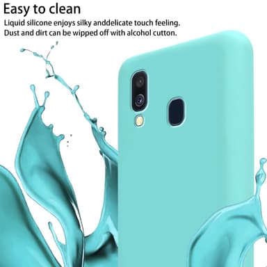 Suojakuori Samsung Galaxy A40 Kotelo (Turkoosi)