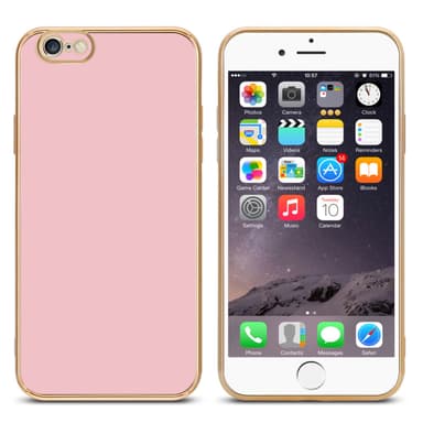 iPhone 6 / 6S Suojakuori Cover (Vaaleanpunainen)