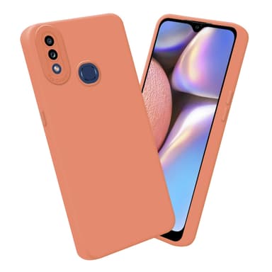Samsung Galaxy A10s / M01s Suojakuori Kotelo (Oranssi)