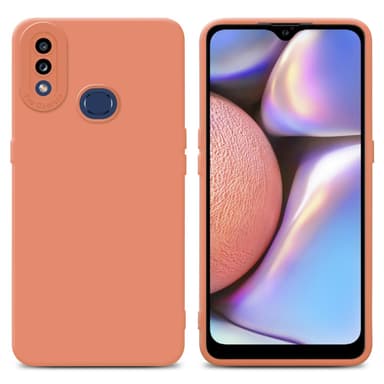 Samsung Galaxy A10s / M01s Suojakuori Kotelo (Oranssi)