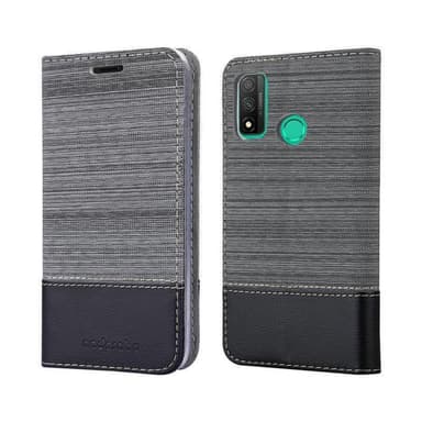 Huawei P SMART 2020 Suojakuori Lompakkokotelo (harmaa)