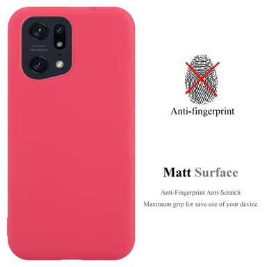Suojakuori Oppo FIND X5 PRO Kotelo (Punainen)