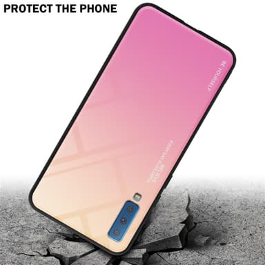 Suojakuori Samsung Galaxy A7 2018 Kotelo (Musta)