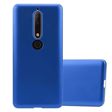Nokia 6.1 Suojakuori Kotelo (Sininen)