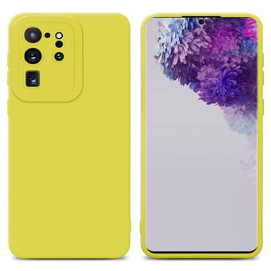 Samsung Galaxy S20 ULTRA Suojakuori Kotelo (Keltainen)