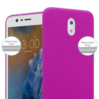 Nokia 3 2017 Suojakuori Kotelo (Vaaleanpunainen)