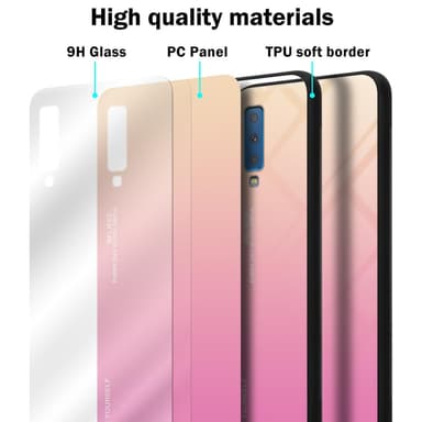 Suojakuori Samsung Galaxy A7 2018 Kotelo (Musta)