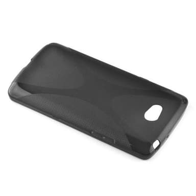 HTC Desire 600 Suojakuori Cover (Musta)