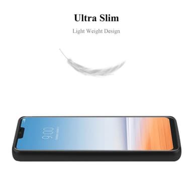 LG G7 ThinQ / FIT / ONE Suojakuori Kotelo (Musta)