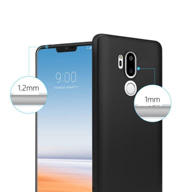 LG G7 ThinQ / FIT / ONE Suojakuori Kotelo (Musta)