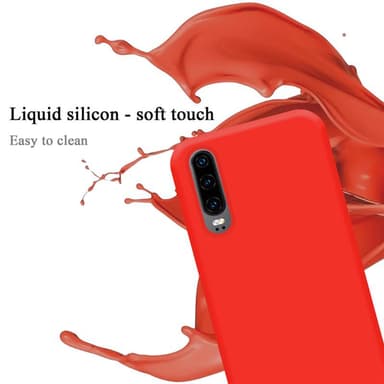 Huawei P30 Suojakuori Kotelo Case (Punainen)
