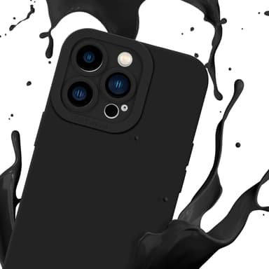 iPhone 14 PRO MAX Suojakuori Kotelo (Musta)