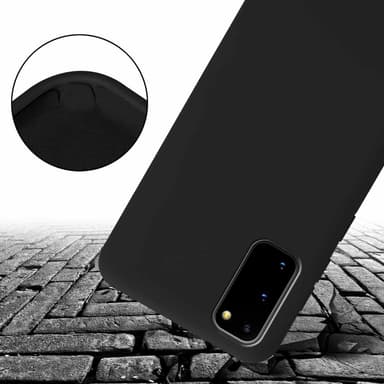 Suojakuori Samsung Galaxy S20 Kotelo Ketju (Musta)