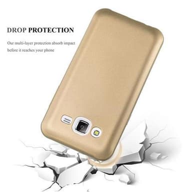 Samsung Galaxy J5 2015 Suojakuori Kotelo (kulta)