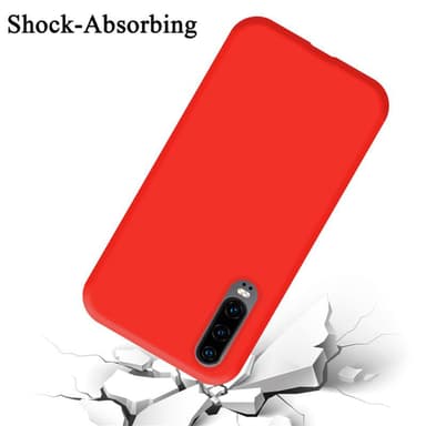 Huawei P30 Suojakuori Kotelo Case (Punainen)