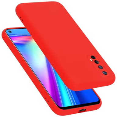 Realme 7 5G Suojakuori Kotelo Case (Punainen)
