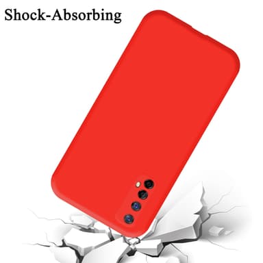 Realme 7 5G Suojakuori Kotelo Case (Punainen)
