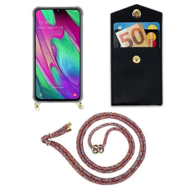 Samsung Galaxy A40 Suojakuori Kotelo (Punainen)