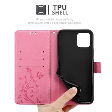 iPhone 12 MINI Suojakuori Lompakkokotelo