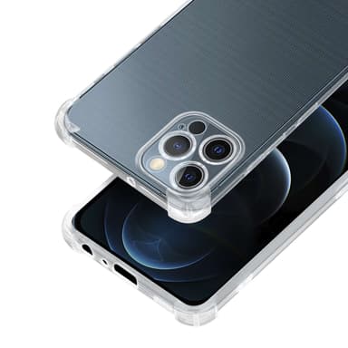 iPhone 12 PRO Suojakuori Kotelo (Läpinäkyvä)
