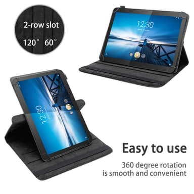 Lenovo Tab 4 10 (10.1 tuumaa) Suojakuori Kotelo (Musta)
