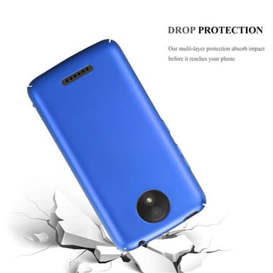 Motorola MOTO C PLUS Suojakuori Kotelo Cover (Sininen)