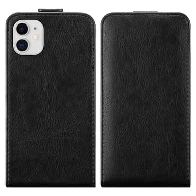 iPhone 11 Suojakuori Lompakkokotelo (Musta)