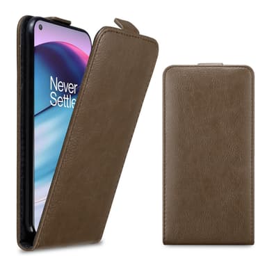 OnePlus Nord CE 5G Suojakuori Lompakkokotelo (Ruskea)